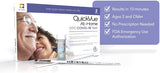 Quidel QuickVue at-Home OTC COVID-19 Test Kit, Self-Collected Nasal Swab Sample, 2 Tests /Single Kit