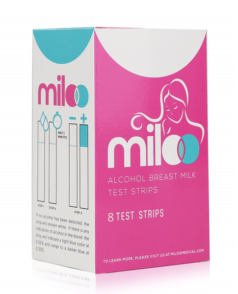 Alcohol Breast Milk Test Kit by Miloo for breastfeeding mothers